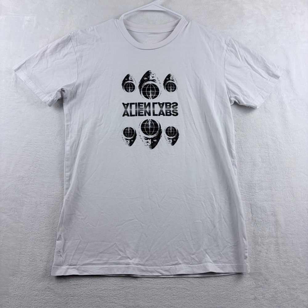 Alien Labs Graphic T-Shirt Men's Medium White